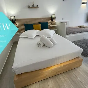 Appartamento Chaleureux Studio, 200m De La Plage, Parking, Wifi, Roccabruna